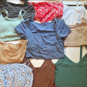 Assorted Women Size Small Tops- 11 tops!